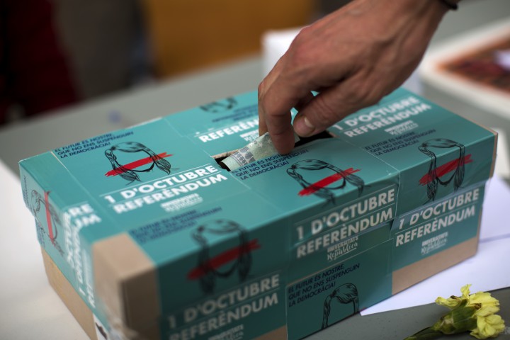 Заплахата е заради ролята му в спорния референдум за независимост