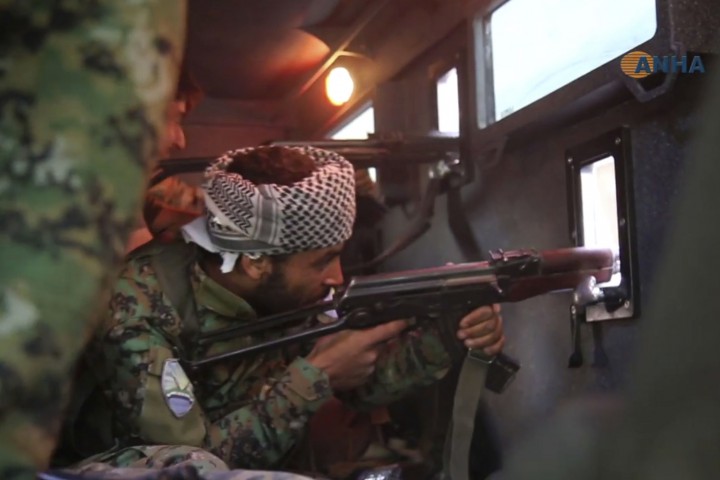 Силите сражаващи се с остатъците от Ислямска държава в Сирия