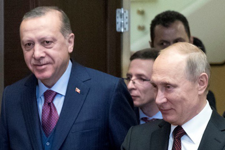 Руският президент Владимир Путин подчерта на срещата си с турския