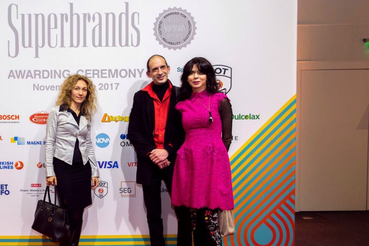 На тържествената годишна церемония на Superbrands компанията взе награда в