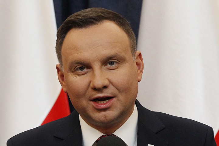 Президентът на Полша направи това изявление в интервю по частна