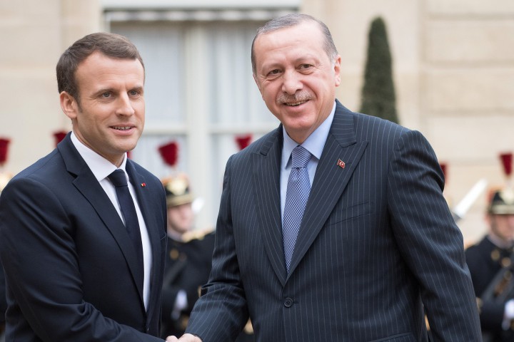 Ердоган заяви това на съвместна пресконференция с френския си колега