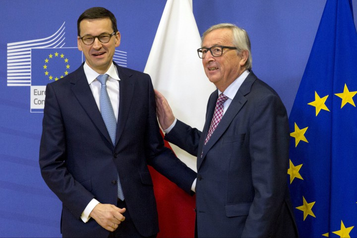 Полша и Европейската комисия имат общи интереси, посочи Моравецки след