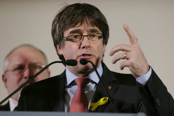 Пучдемон който оглавяваше каталунското регионално правителство бе отстранен от поста