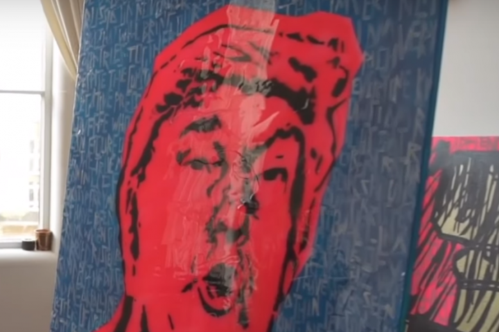 Творбата е наречена Shithole препратка към изказване на самия